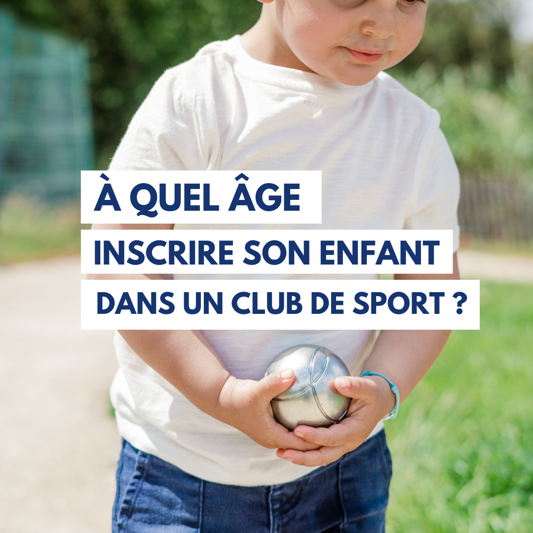 À partir de quel âge peut-on inscrire son enfant dans un club de sport –  Kettel