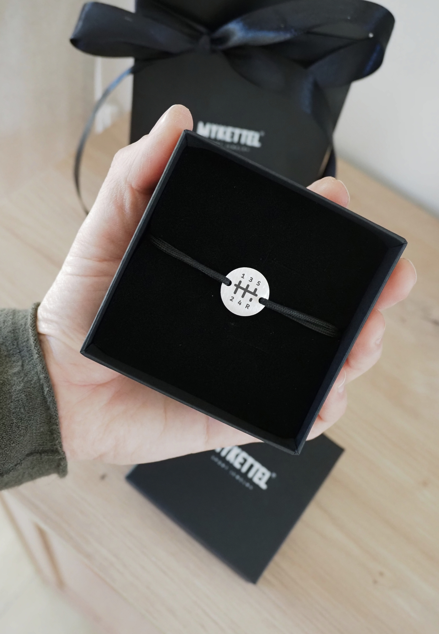 Bracelet PILOTE - Symbole "Levier de vitesse"