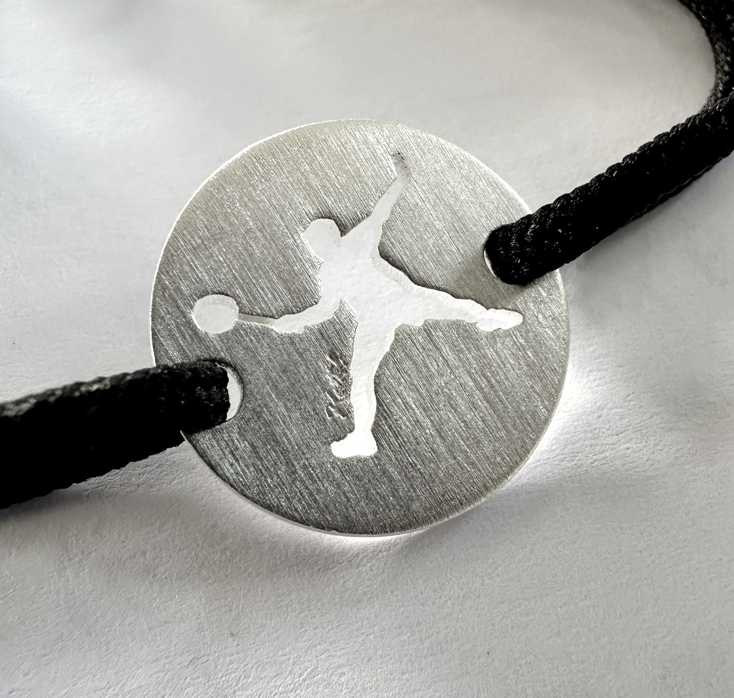 Bracelet MyBADMINTON - Le Badiste | Plaqué Argent