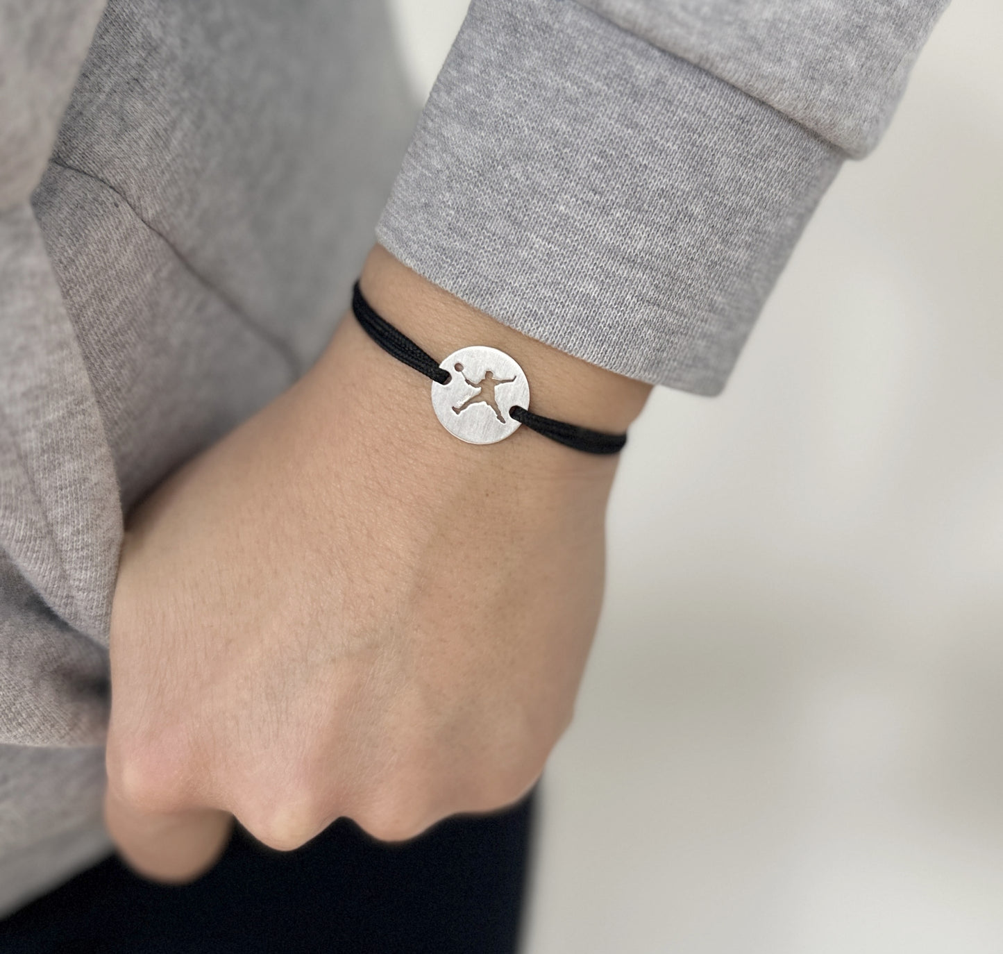 Bracelet MyBADMINTON - Le Badiste | Plaqué Argent