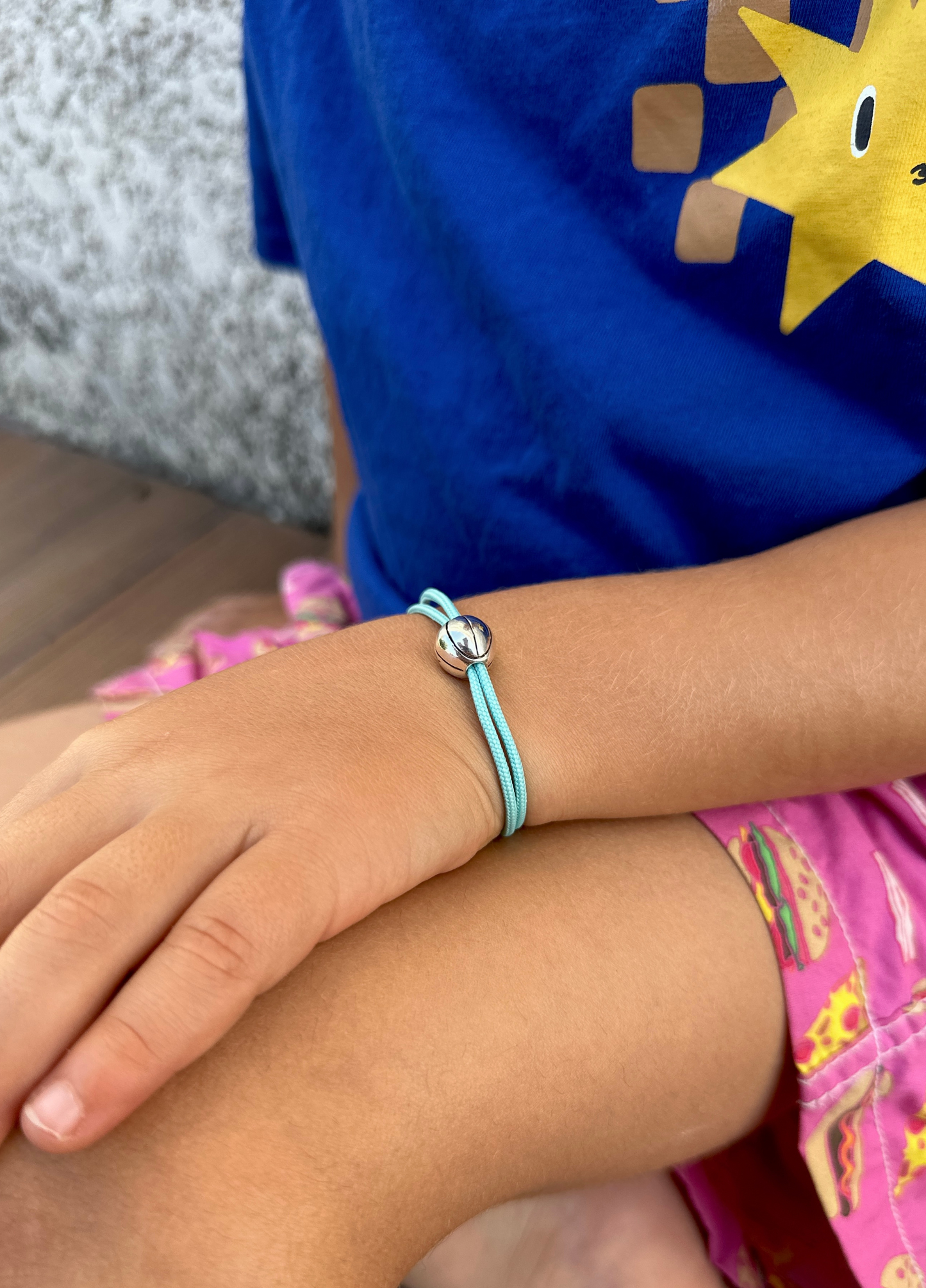 Bracelet Basketball | Plaqué Argent