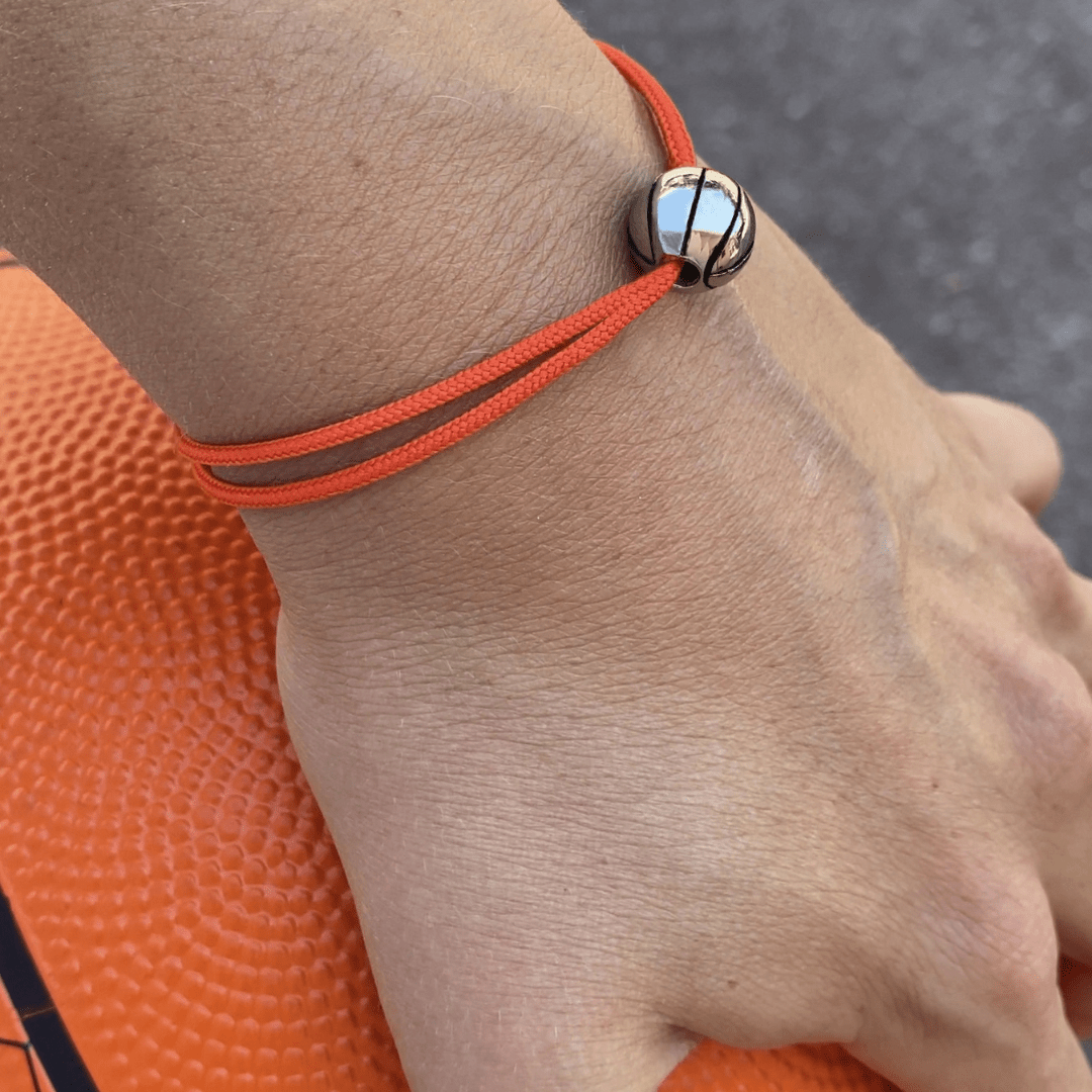 Bracelet Basketball - Argenté