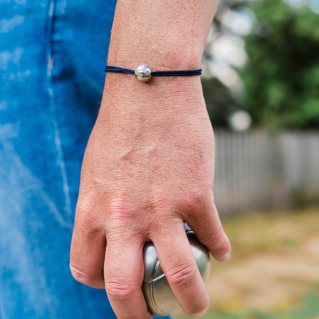 Bracelet Pétanque - Argenté