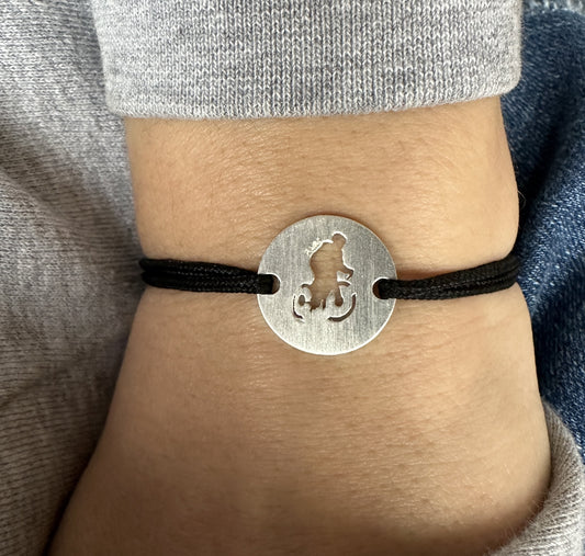 Bracelet MyCYCLISTE Plaqué Argent