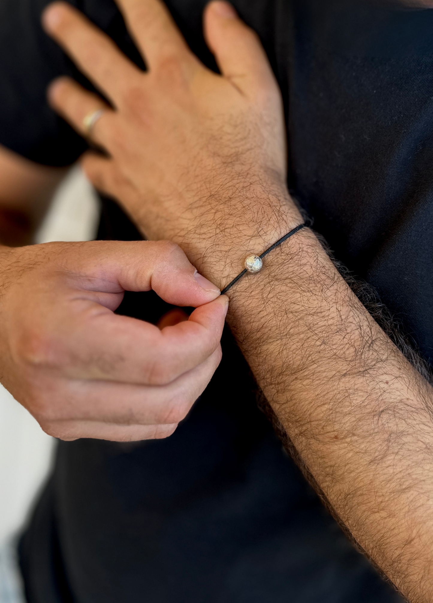 Bracelet Football F8 | Argent massif 925