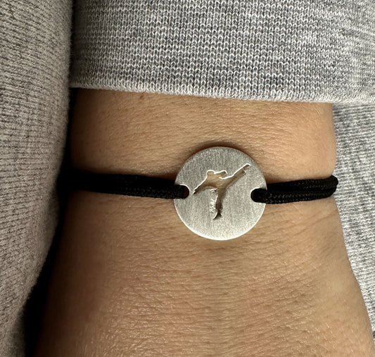 Bracelet MyKARATÉ Plaqué Argent