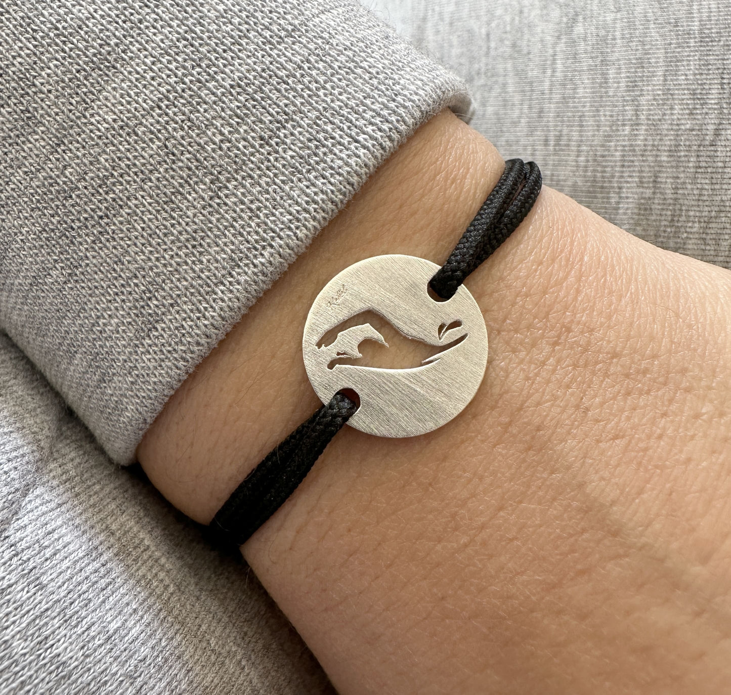 Bracelet MyNATATION - Le Nageur | Plaqué Argent