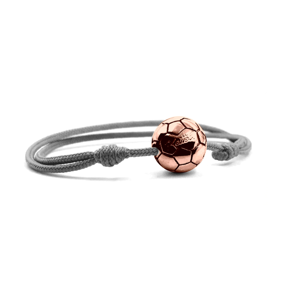 Bracelet Football - Rose Doré