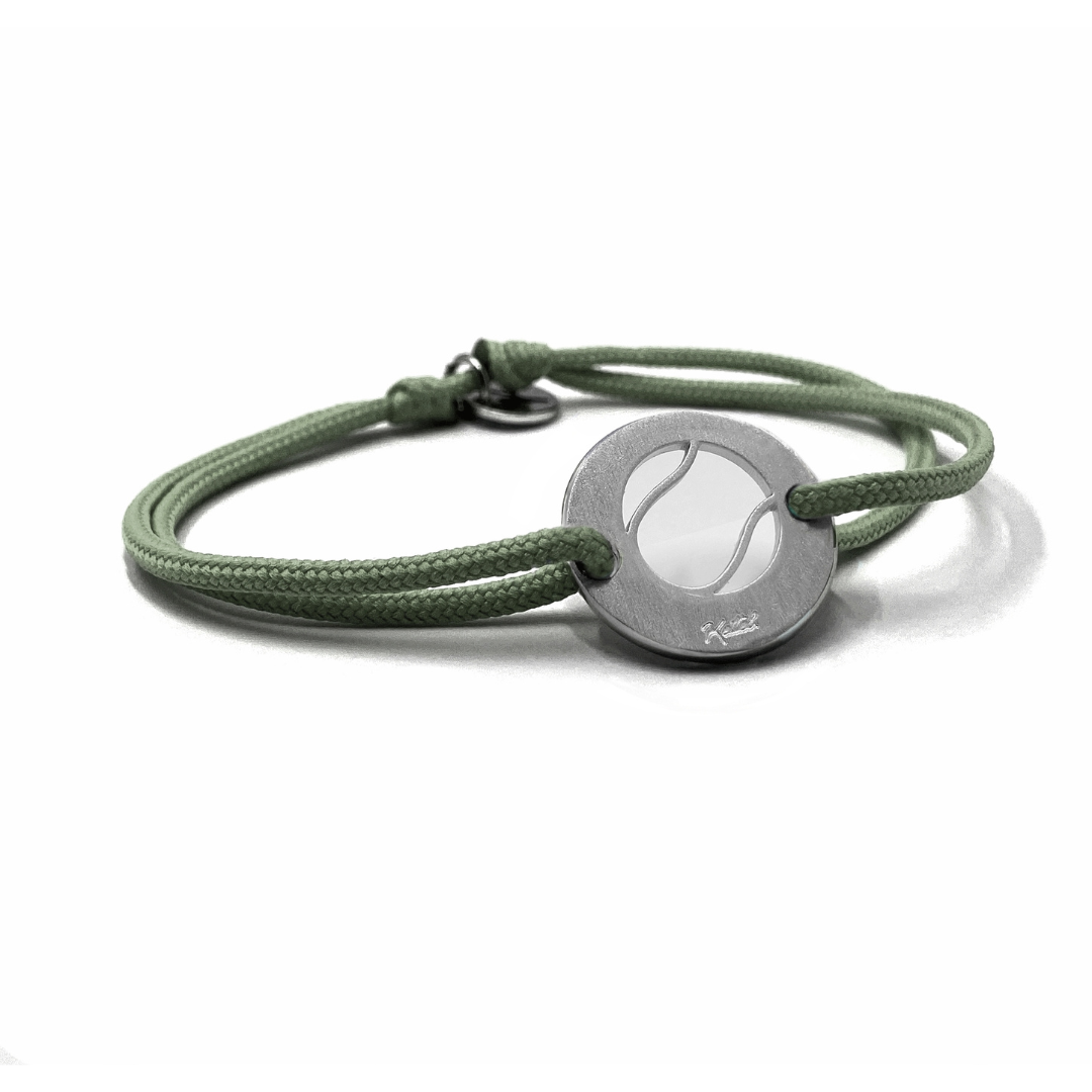 Bracelet MyTENNIS - La Balle | Plaqué Argent