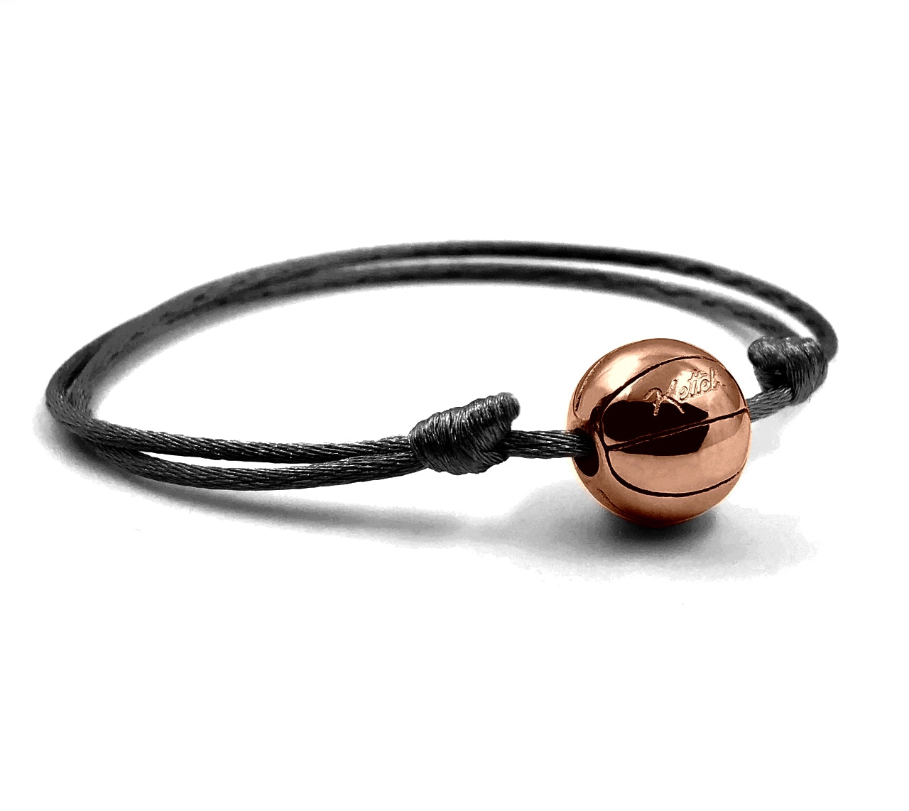 Bracelet Basketball - Rose Doré