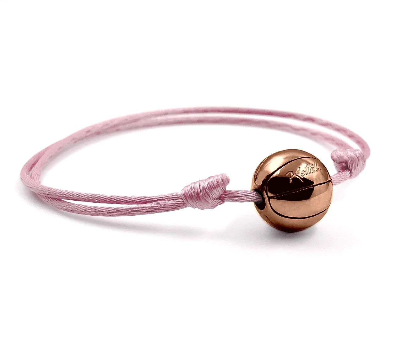 Bracelet Basketball - Rose Doré