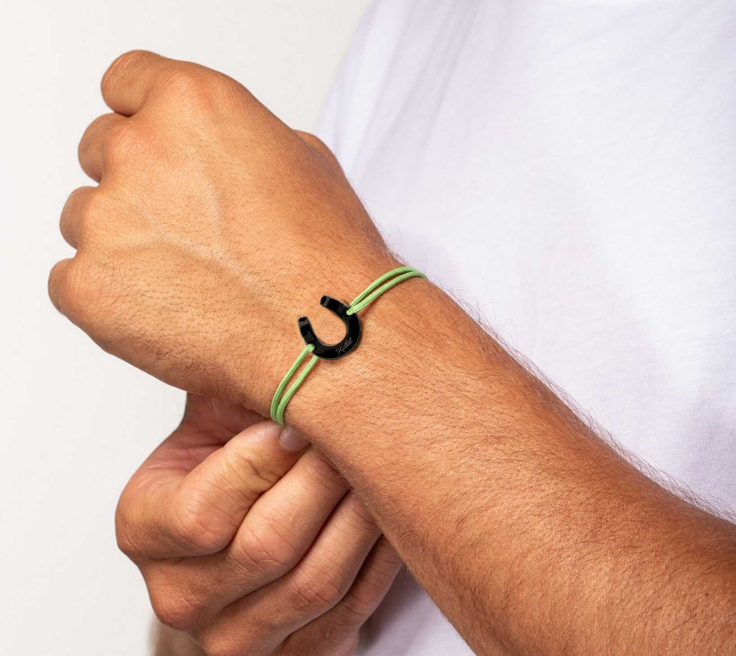 Bracelet Fer à cheval Black Homme