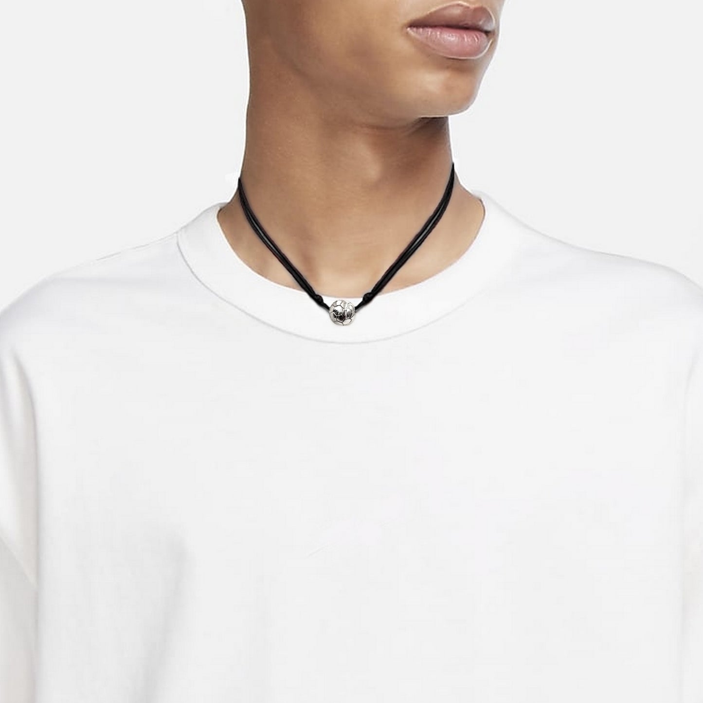 Collier Football - Argenté