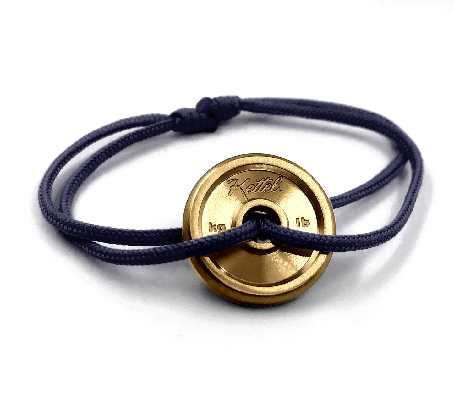 Bracelet Disque Olympique - Doré
