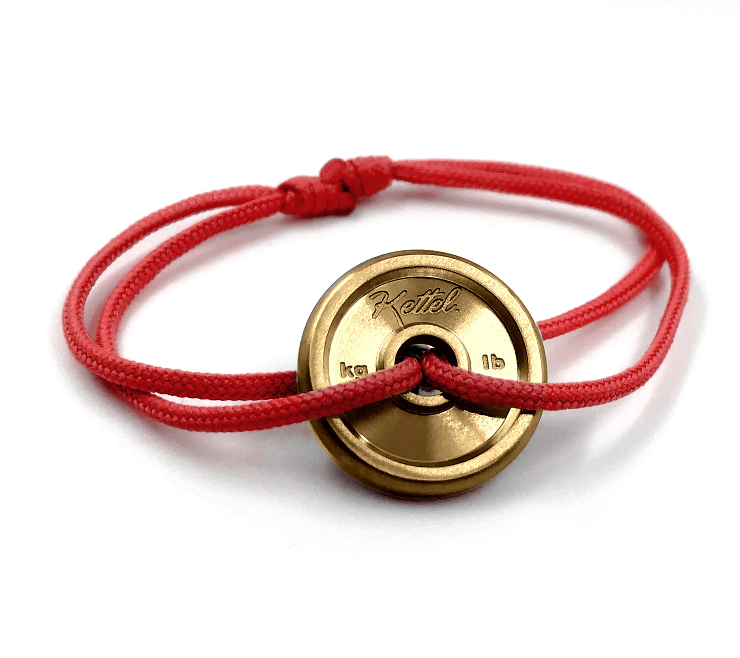 Bracelet Disque Olympique - Doré