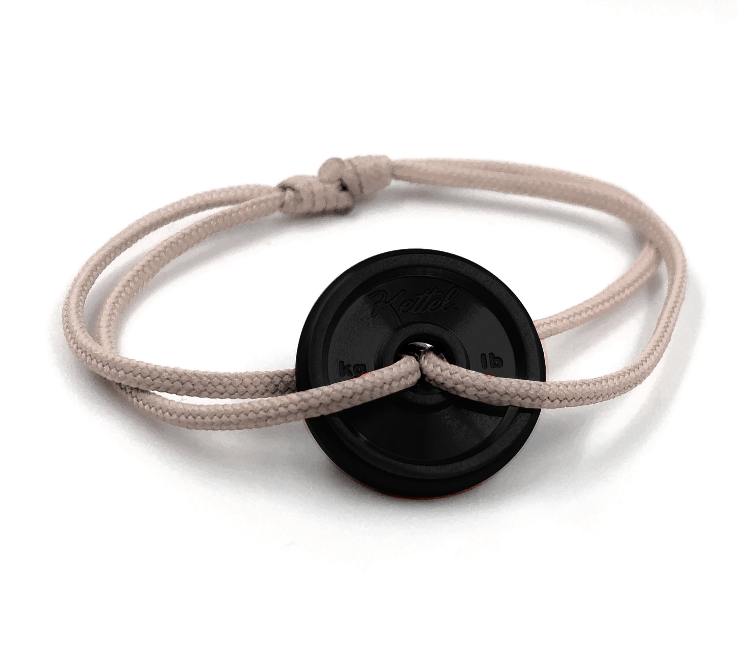 Bracelet Disque Olympique - Noir