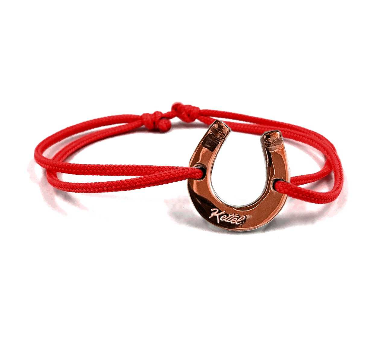 Bracelet Fer à Cheval - Rose Doré