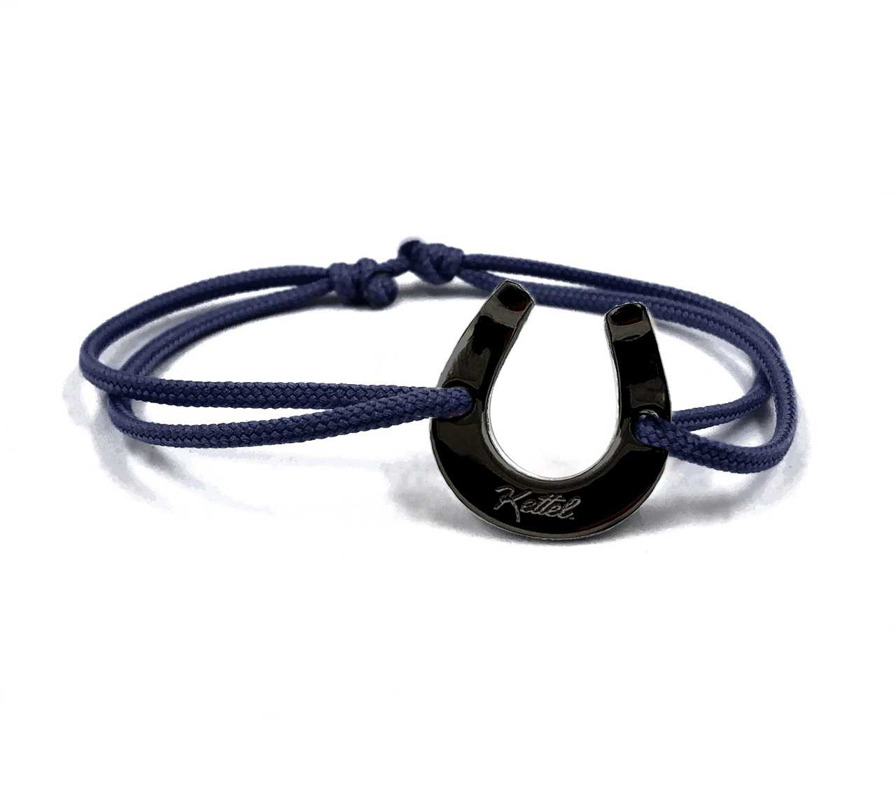 Bracelet Fer à Cheval - Noir
