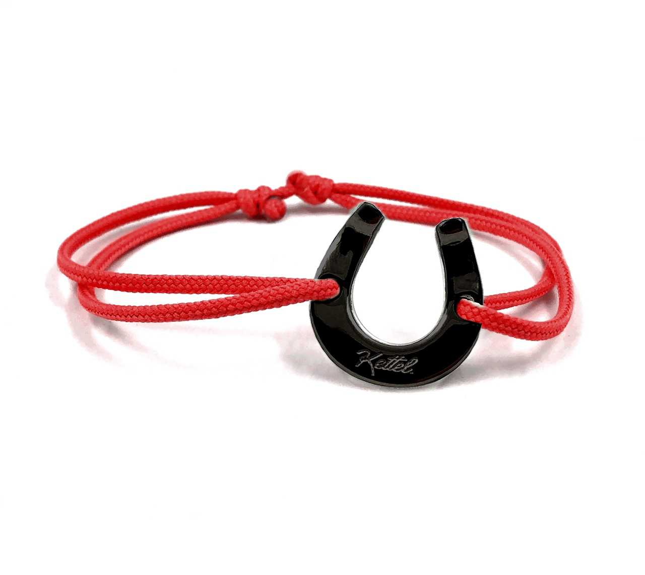 Bracelet Fer à Cheval - Noir