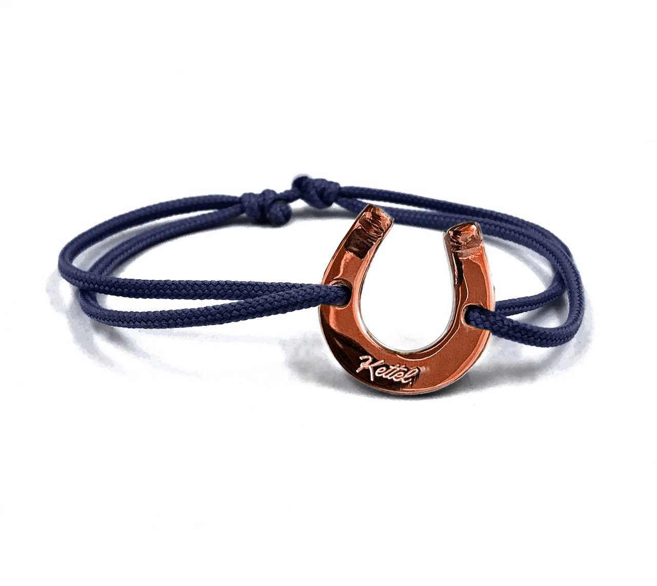 Bracelet Fer à Cheval - Rose Doré