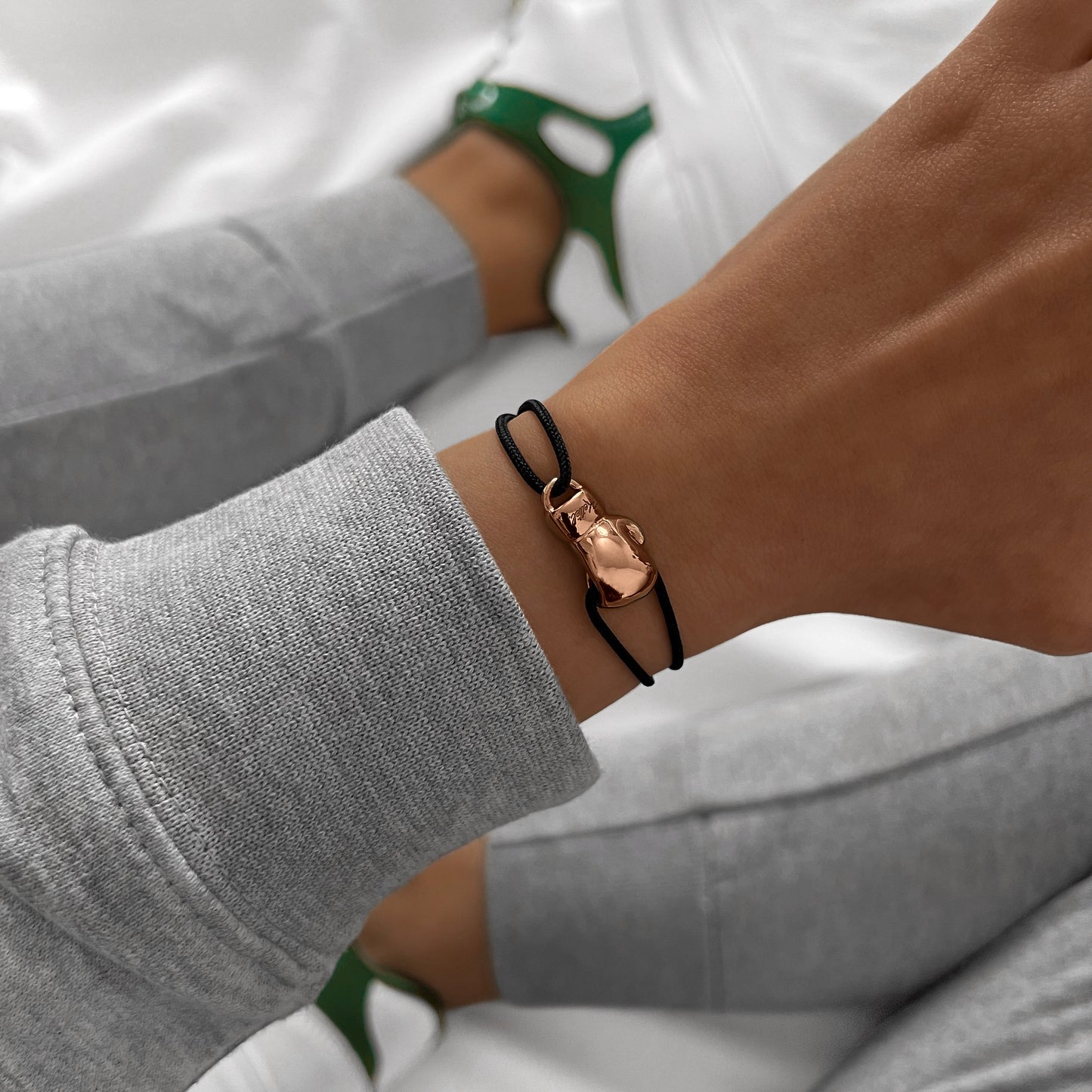 Bracelet Boxe - Rose Doré