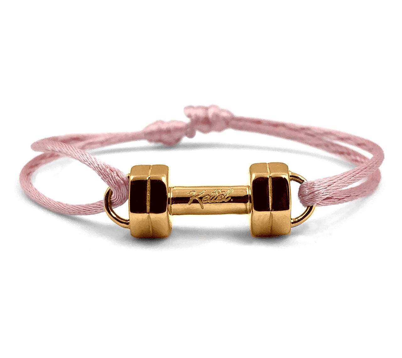 Bracelet Haltère - Doré