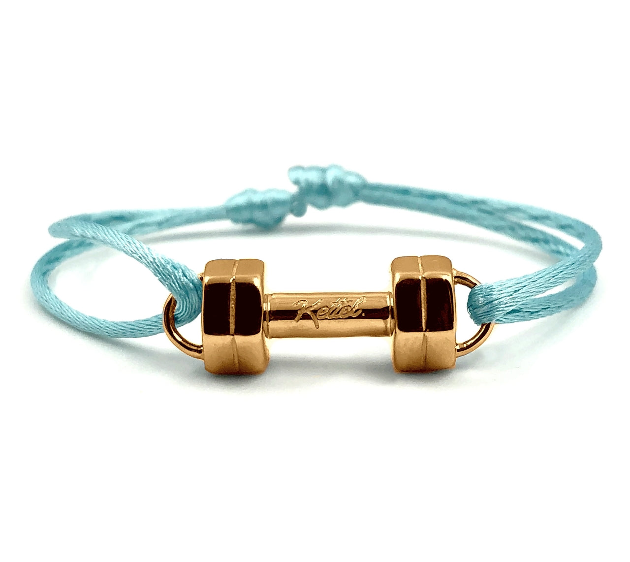 Bracelet Haltère - Doré