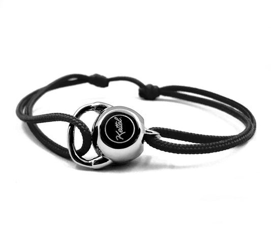Bracelet Kettlebell Plaqué Argent