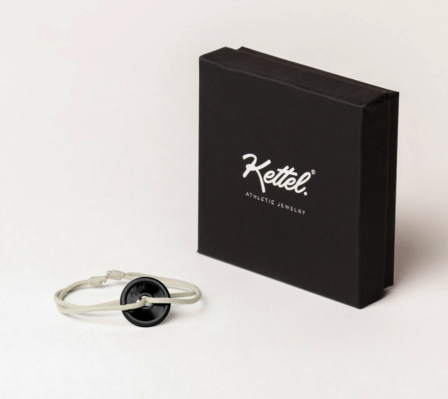 Bracelet Disque Olympique - Noir