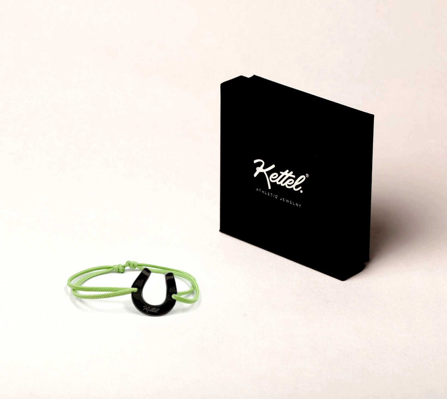 Bracelet Fer à Cheval - Noir