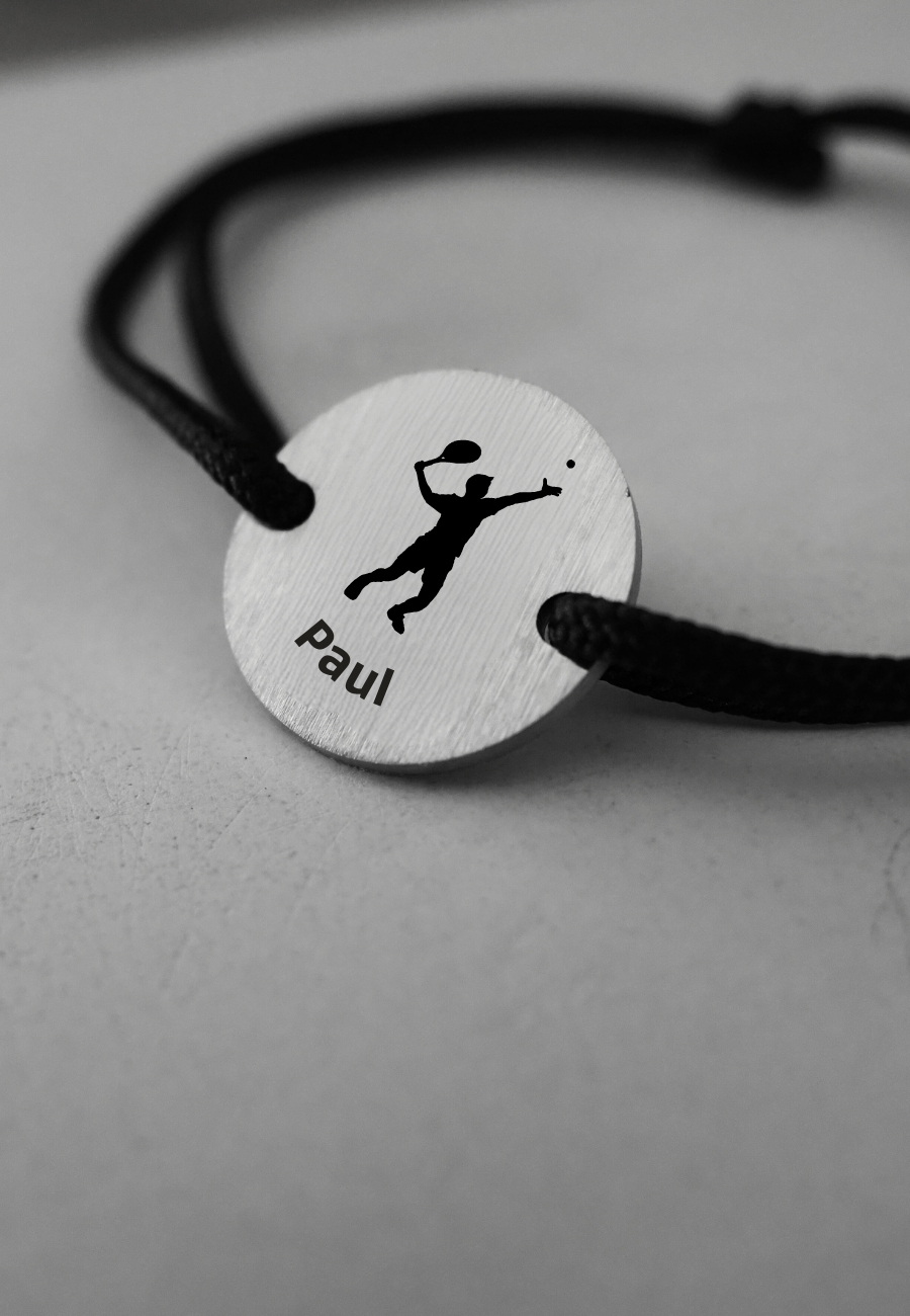 Bracelet Tennis - Silhouette Tennisman