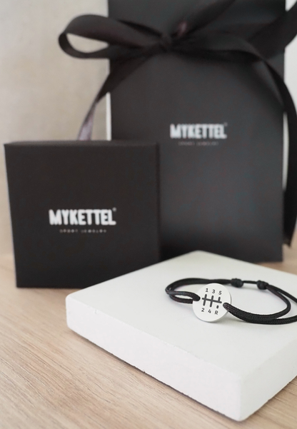 Bracelet PILOTE - Symbole "Levier de vitesse"