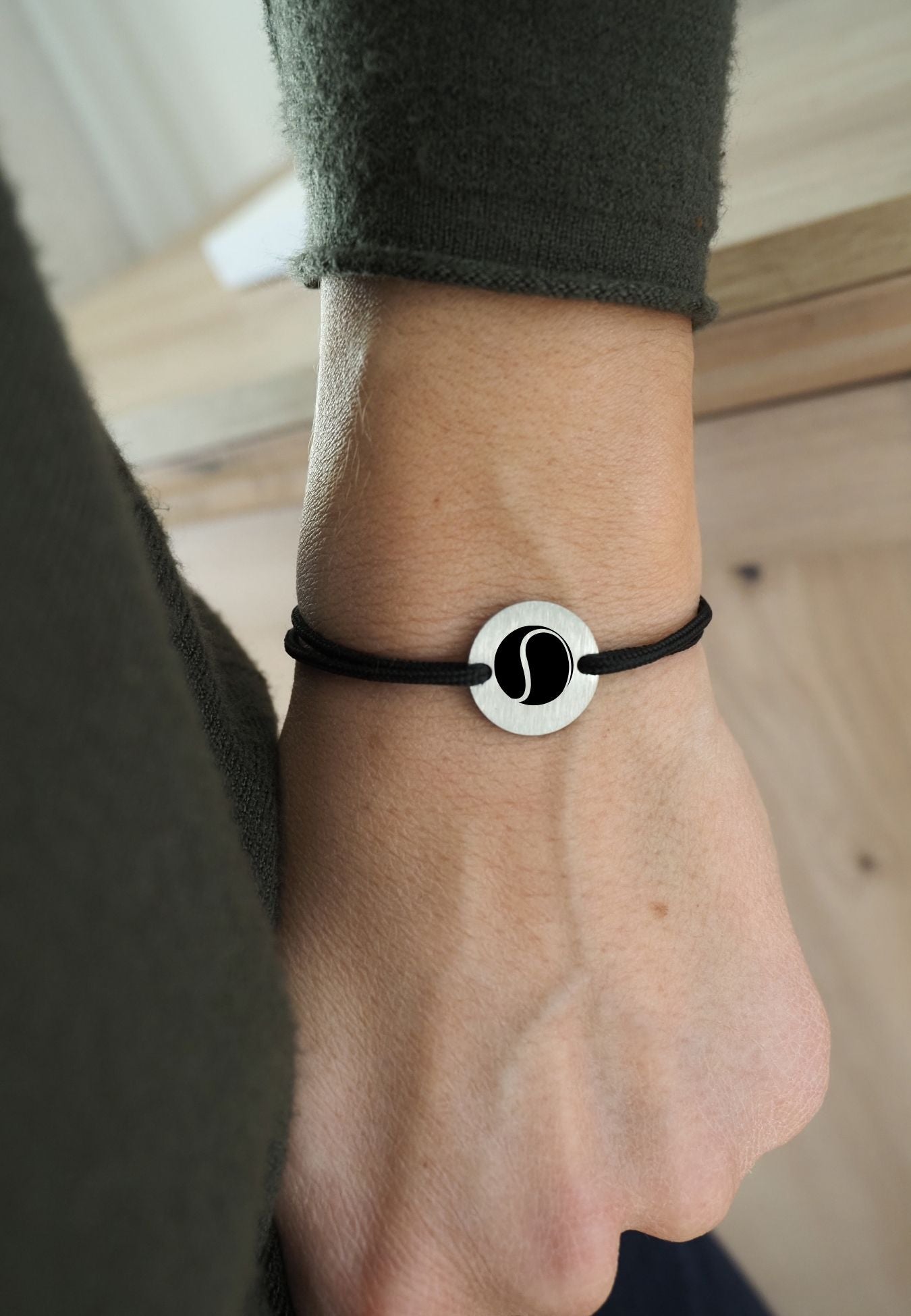 Bracelet TENNIS - Symbole "Balle de tennis"