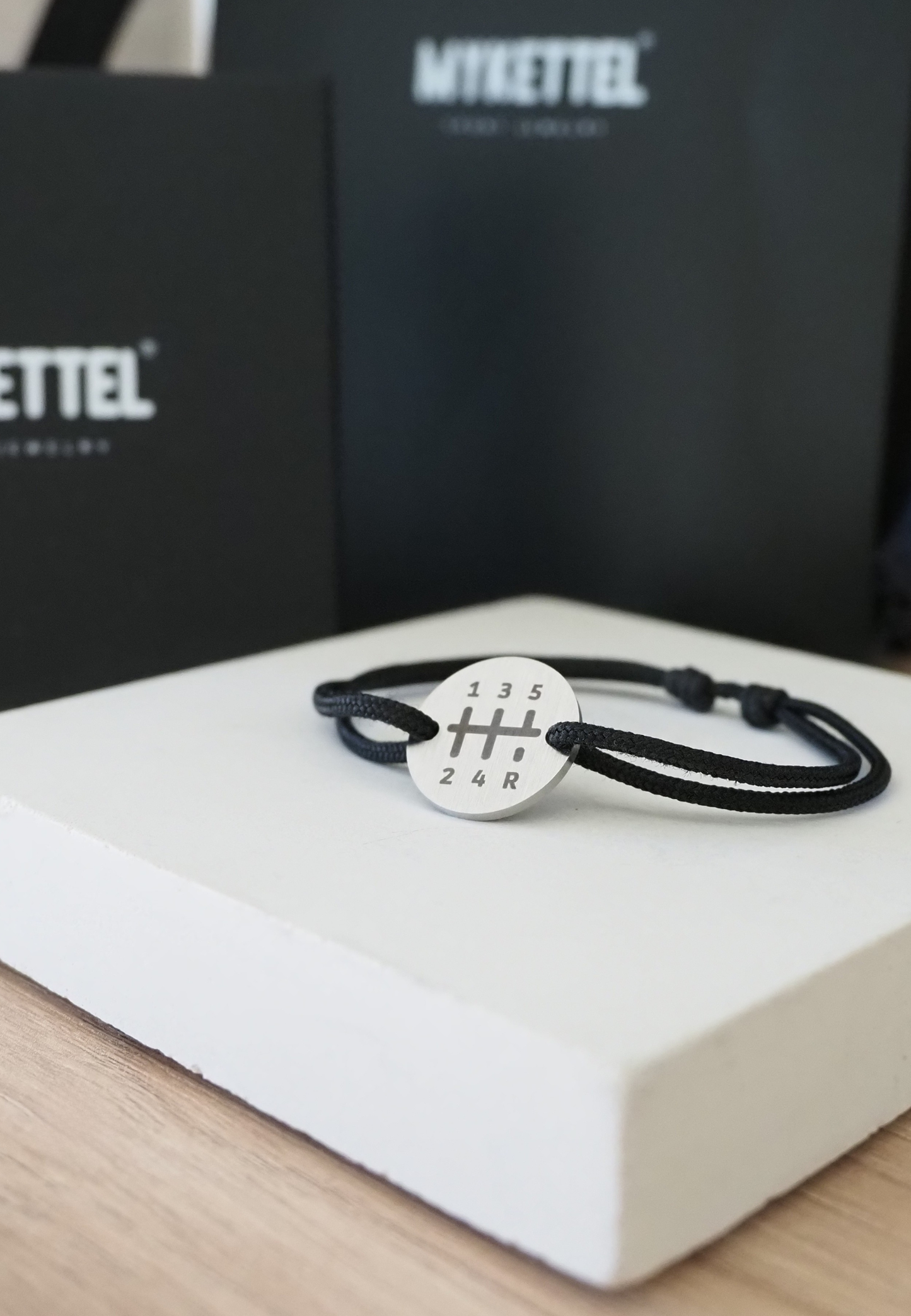 Bracelet PILOTE - Symbole "Levier de vitesse"