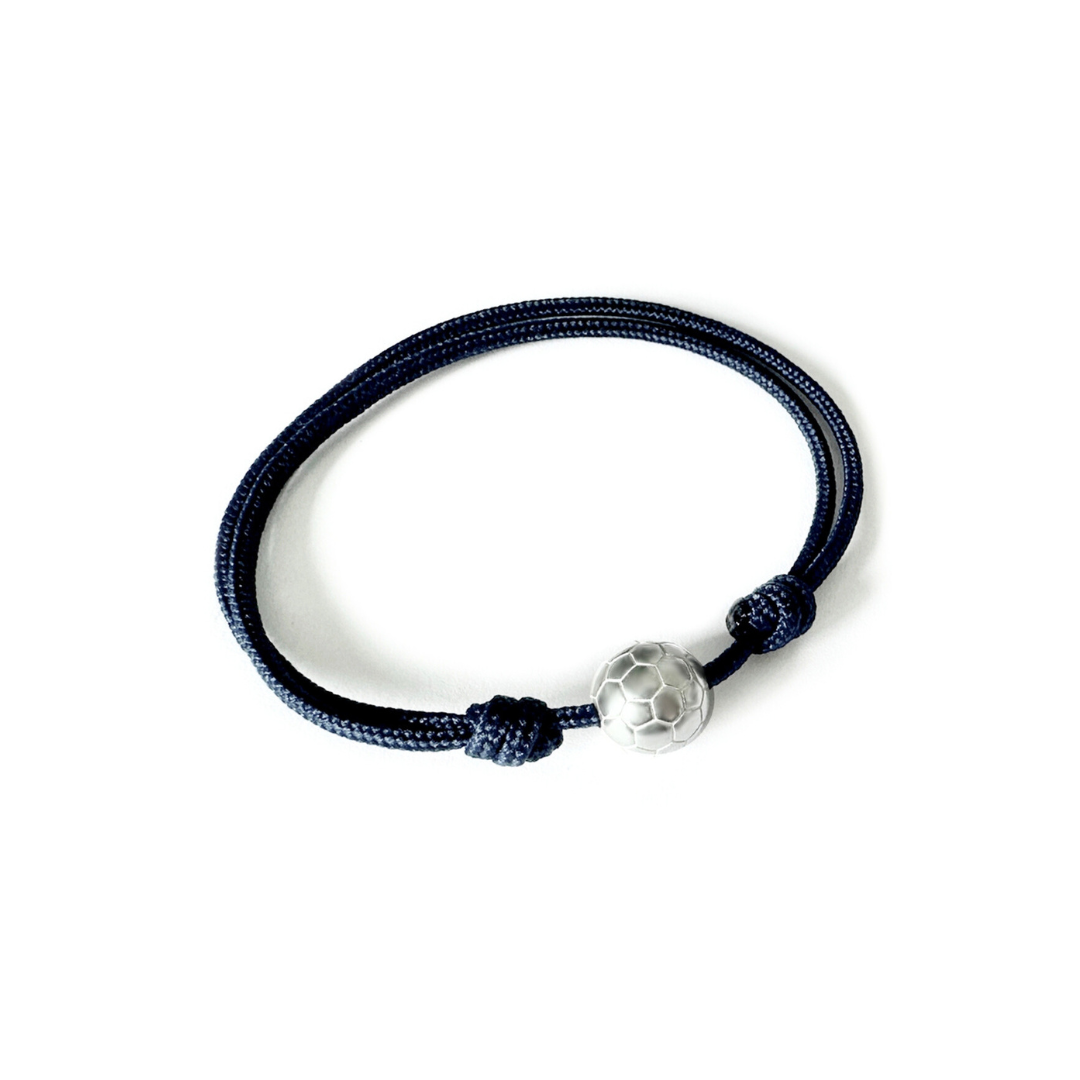 Bracelet Mini Football -Argent Massif