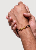 Bracelet Cordon Haltère | Gold