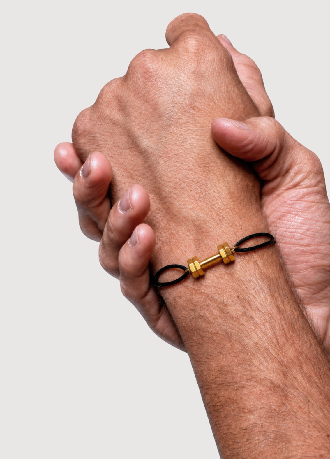 Bracelet Cordon Haltère | Gold