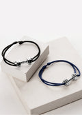 Bracelet Cordon Haltère | Silver