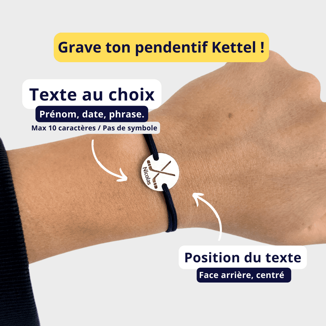 Bracelet MyHOCKEY Plaqué Argent