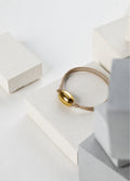Bracelet Cordon Rugby | Gold