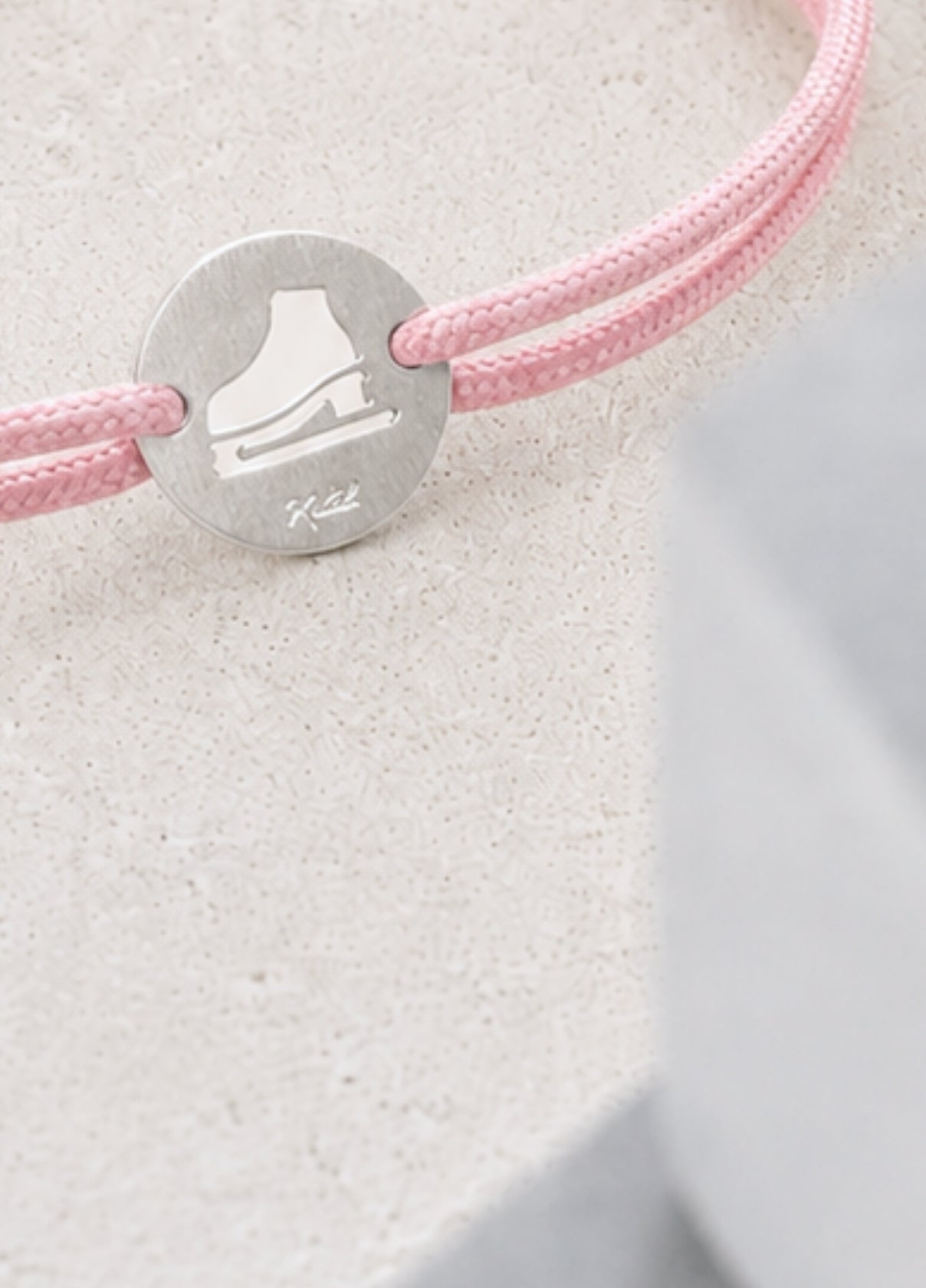 Bracelet Cordon MyPATINAGE ARTISTIQUE | Silver
