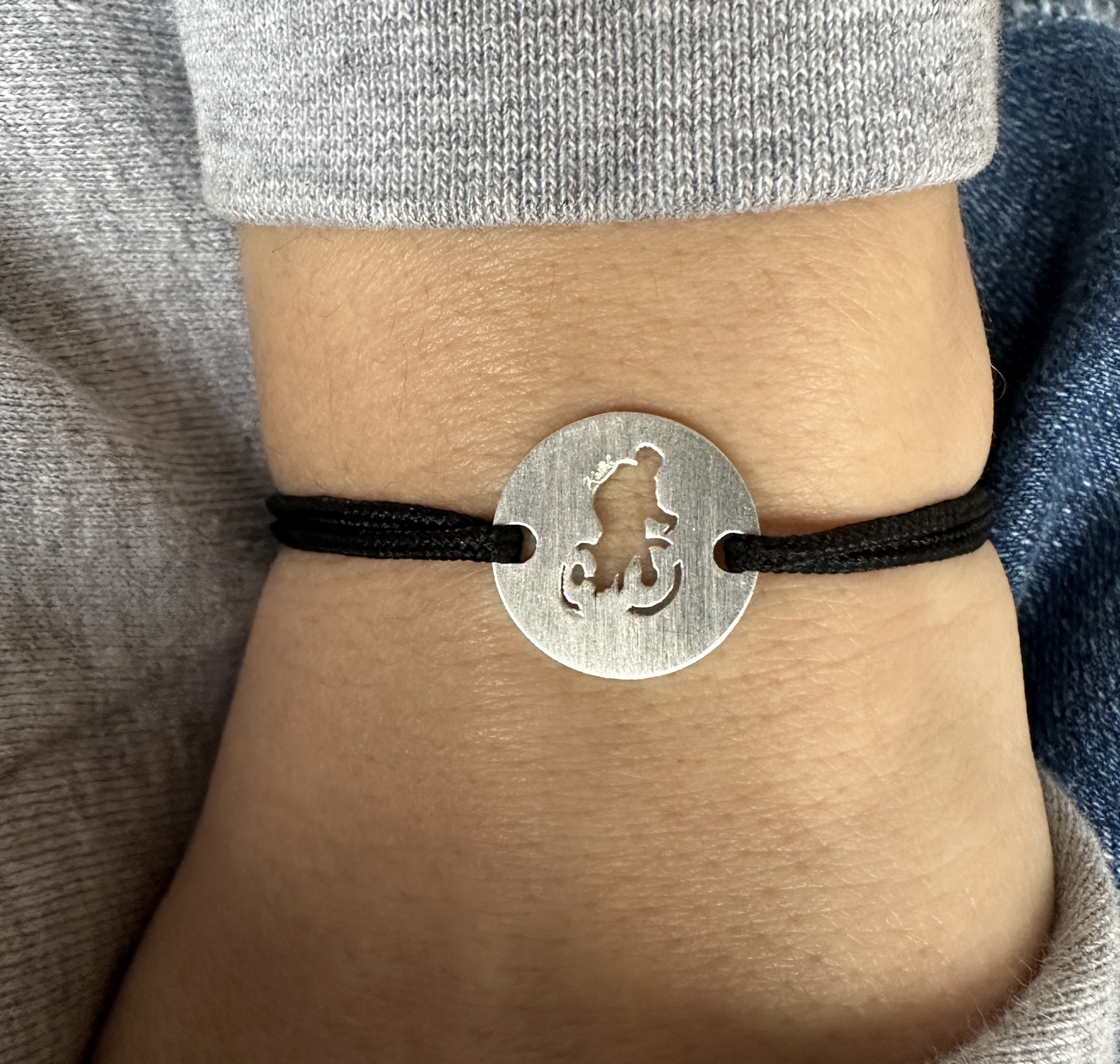 Bracelet MyCYCLISTE Plaqué Argent