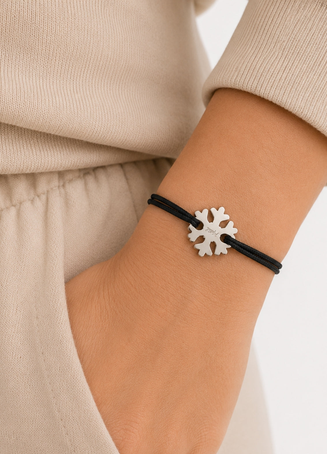 Bracelet Etoile de Neige - Sport d'Hiver | Silver