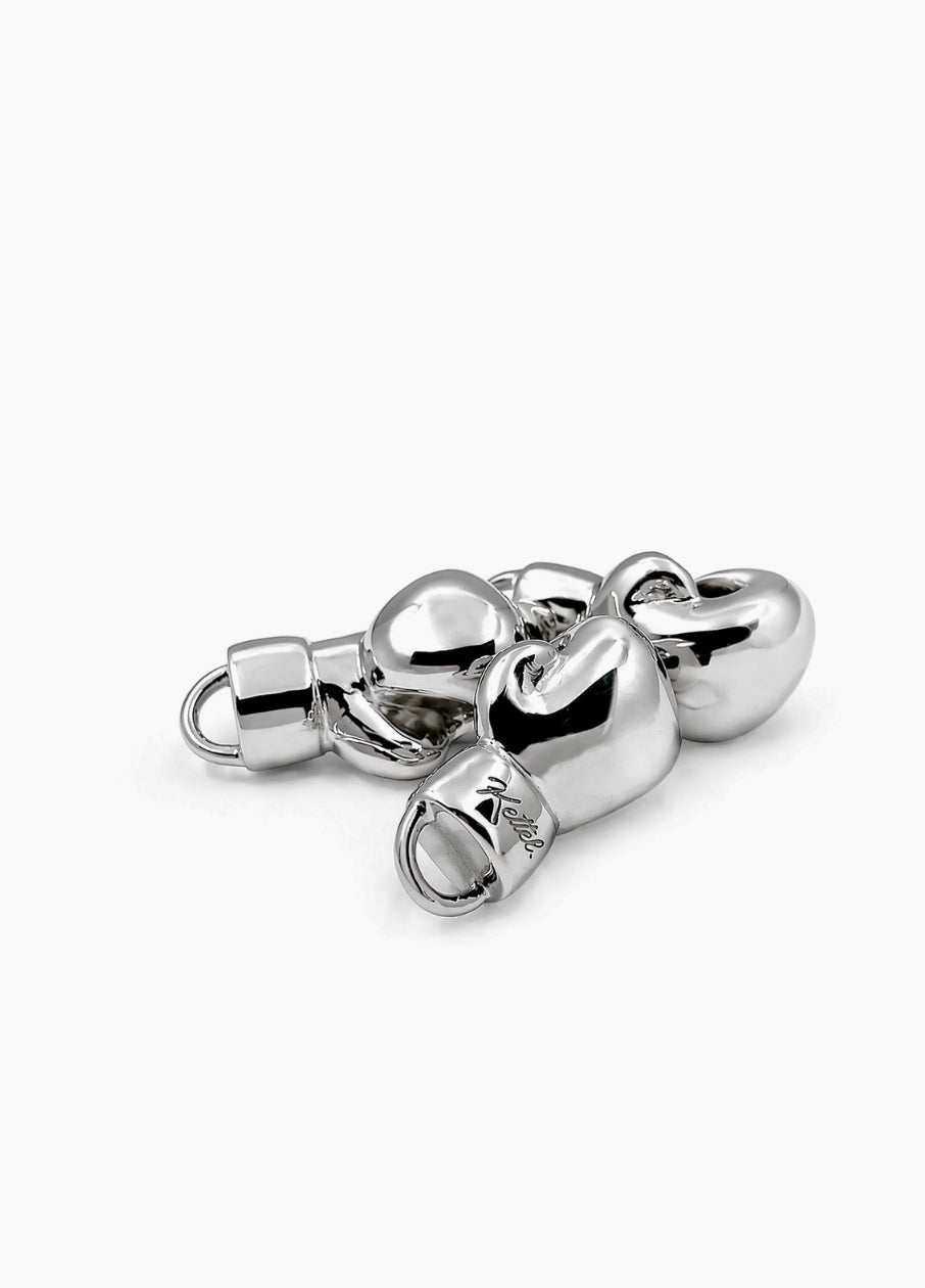 Bracelet Cordon Gant de Boxe | Plaqué Argent
