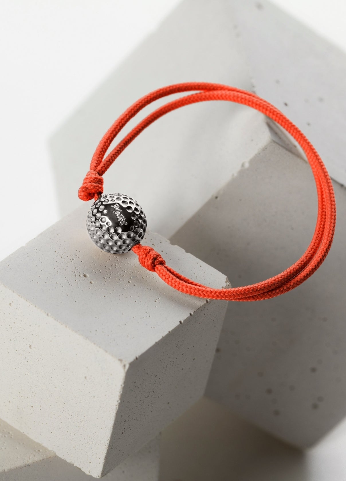 Bracelet Cordon Balle de Golf | Silver