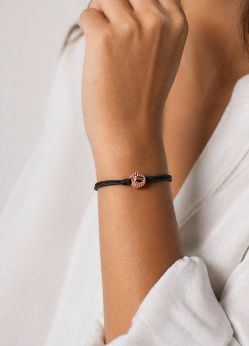 Bracelet Cordon Balle de Golf | Rose Gold
