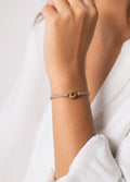 Bracelet Cordon Balle de Golf | Gold