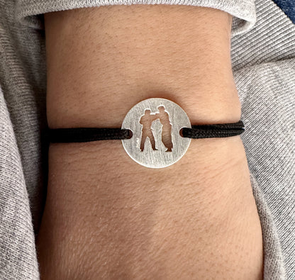 Bracelet MyJUDO | Plaqué Argent