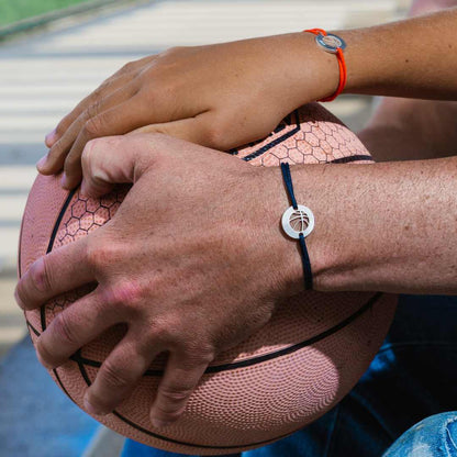 Bracelet MyBASKETBALL - Le Ballon | Plaqué Argent