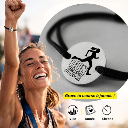 Bracelet Run Woman | Le souvenir de votre course